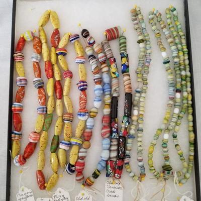 Large Vintage Beaded Necklaces