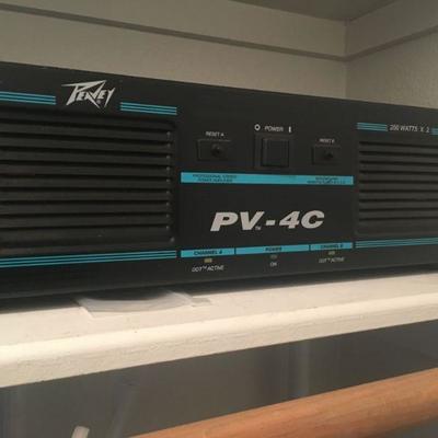 Pevey  PV-4C 250 watt amp.