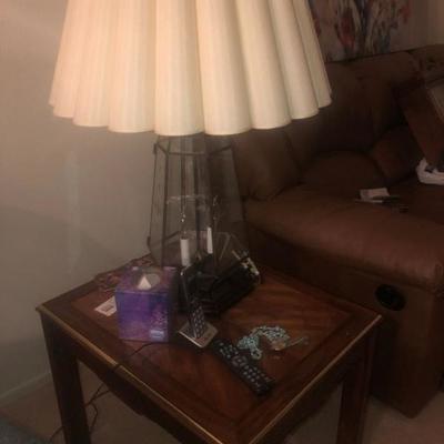 Lamp $25
End table $35