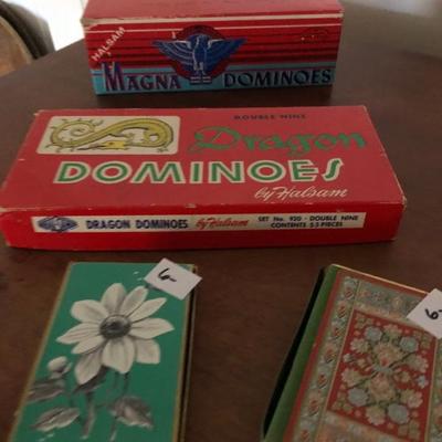 Vintage cards and games 