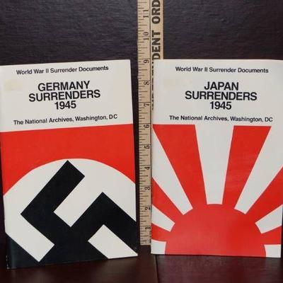 World War II Surrender Documents - Japan & Germany