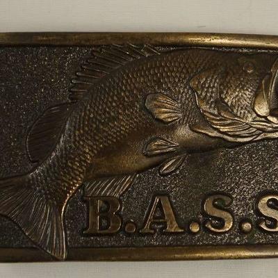 Bass Anglers Sportsman Society Belt Buckle