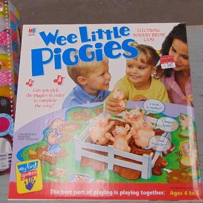 Wee Little Piggies Nursery Rhyme Game