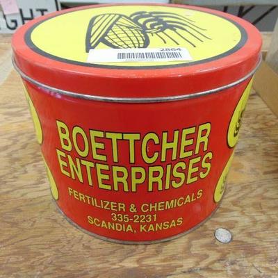 Boettcher Enterprises United Grain Inc. Tin