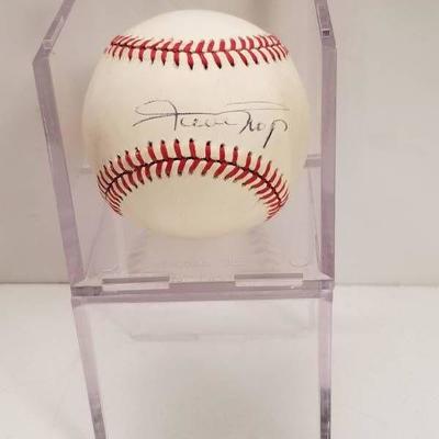 Willie Mays Autographed Rawlings Official National ...
