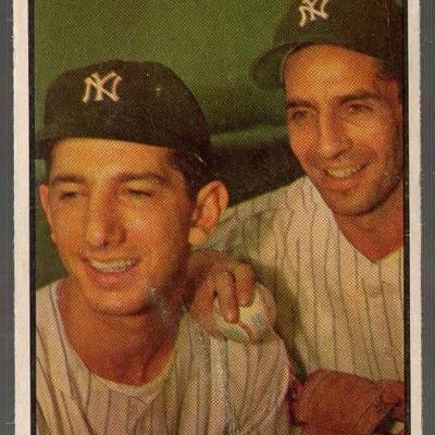 1953 Bowman Color Billy Martin & Phil Rizzuto #93 ...
