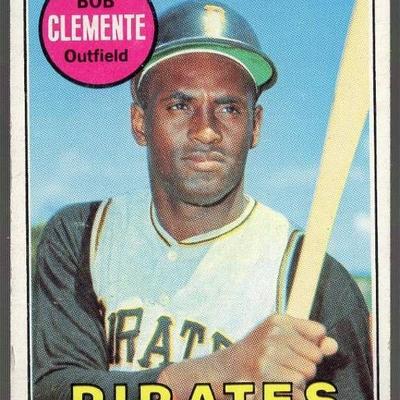 1969 Topps Roberto Clemente #50 Pittsburgh Pirates ...