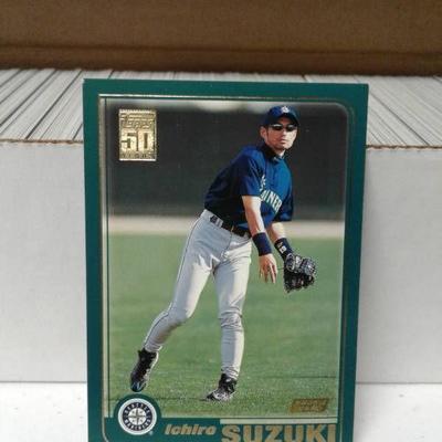 Complete 2001 Topps Baseball Card Complete Set Wit ...