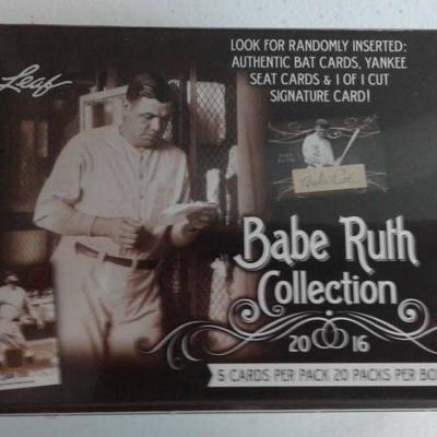 2016 Leaf Babe Ruth Collection Blaster Sealed Box ...