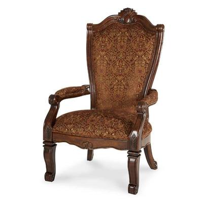 The Windsor Court Collection Arm Chair-Fabric Back ...