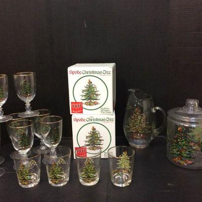 Spode Christmas Tree Glassware and More