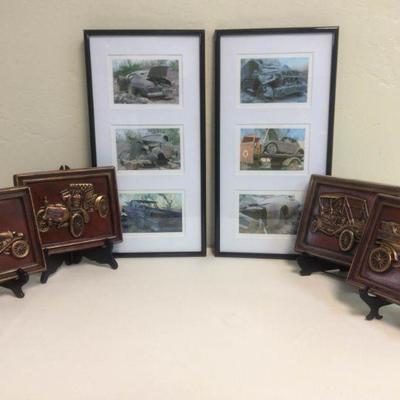 Vintage Car Pictures and Wall Hangings