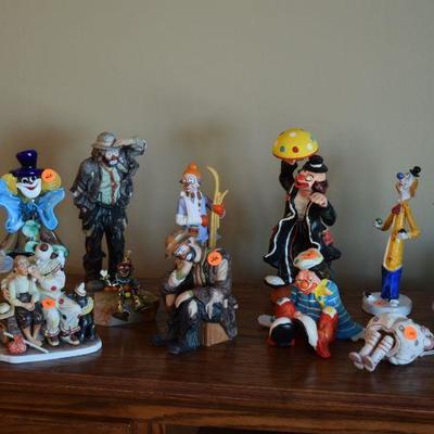 Clown Figurines