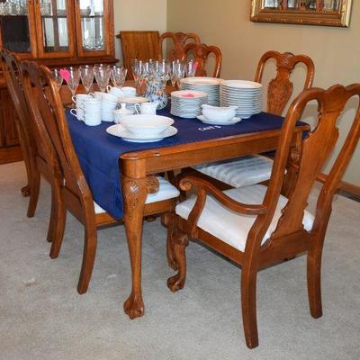 Dining Room Table and Chairs, China Set
