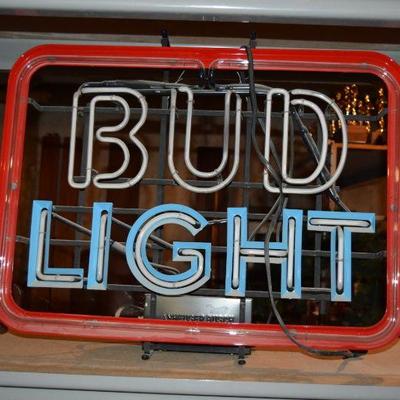 Bud Light Bar Sign
