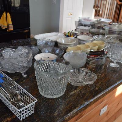 Cut Glass and Kitchenware