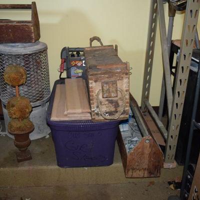 Tool Boxes, Equipment and Decor