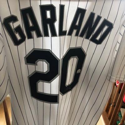 #20 Jon Garland Chicago White Sox Jersey