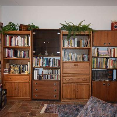 Display Cabinets, Books, & Home Decor