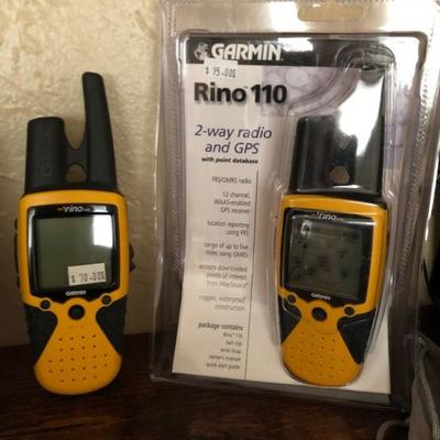 Rino 110 2-way radio and GPS
