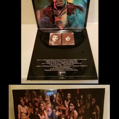 THE JIMI HENDRIX Experience, Electric Ladyland, 1968 West Germany 2 LP Set. Polydor. Estate sale price: $95