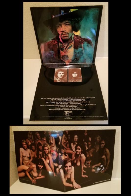 THE JIMI HENDRIX Experience, Electric Ladyland, 1968 West Germany 2 LP Set. Polydor. Estate sale price: $95