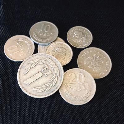 1949 Poland 1 Zloty @ $0.50
1958 Poland 5 Grosz @ $1.50
1950 Poland 5 Grosz @ $0.50
1949 Poland 10 Grosz @ $3 (3 available)
1949 Poland...