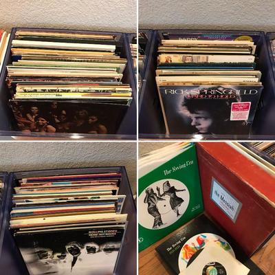 Over a hundred LP's / Records.