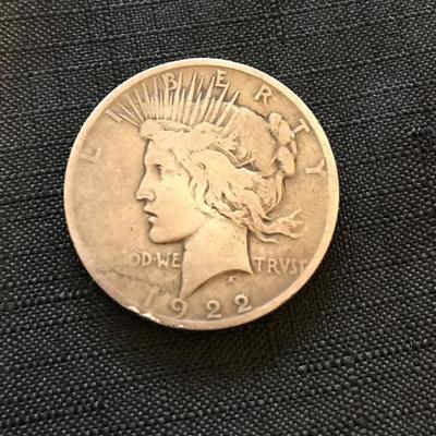 1922 Liberty Dollar $20
