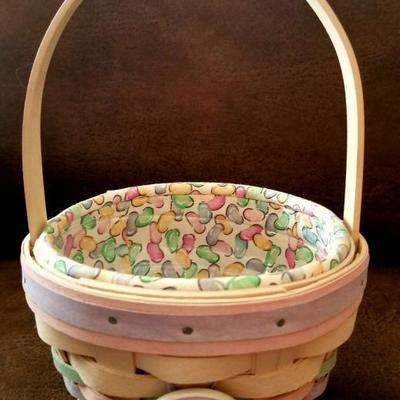 Longaberger century celebration jelly beans Easter basket. $12