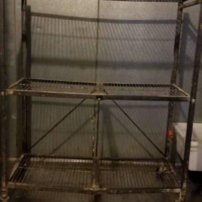 3 Tier Wire Shelf On Casters