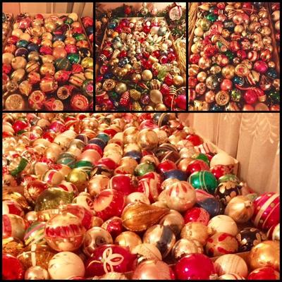 Shiny Brite/Rauch Vintage Christmas Ornaments