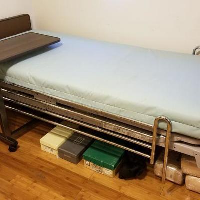New adjustable hospital bed....used one week!
