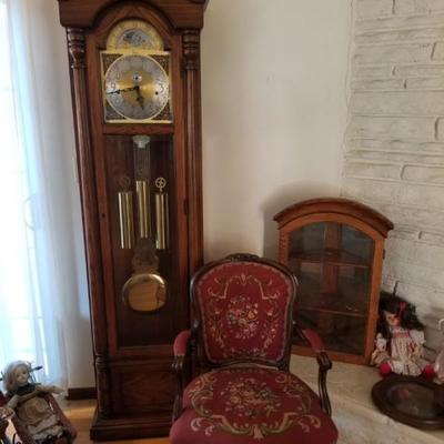 Large Colonial Grandfather clock