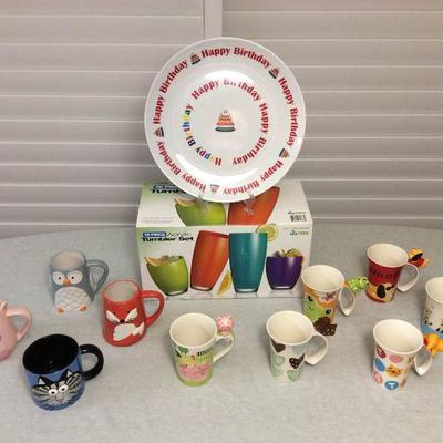 MMF003 Adorable Ceramic Mugs and More!