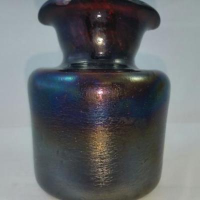 Favirille Glass Vase, Probably Murano