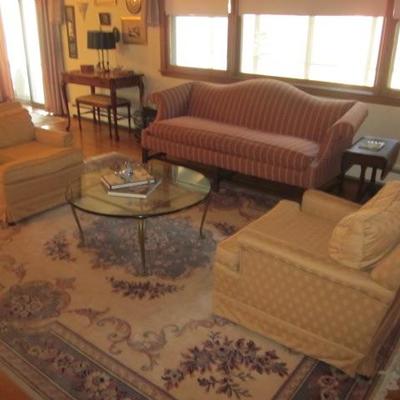 Victorian Sofa and Parlor Seating Stunning Rugs