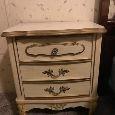 Different style french provincial night stand only 20 w x 14 d x 23.5 t 