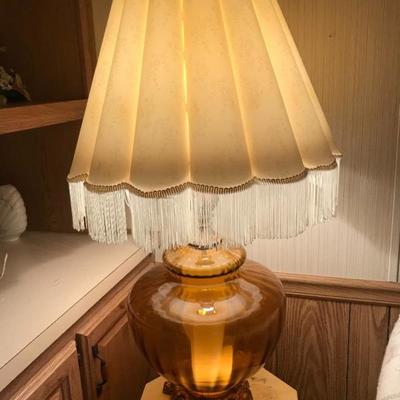 Large Mid Century Lamp 