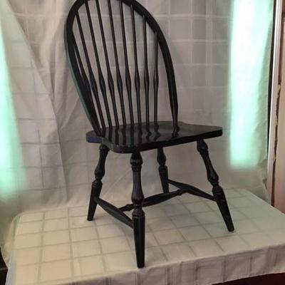 Windsor Black Painted Chair