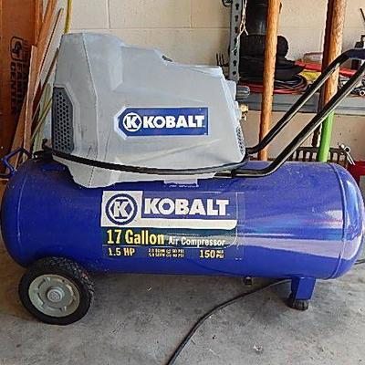 kobalt 17 gallon 1.5 hp air compressor