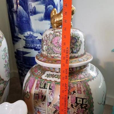 20th century Chinese Palace Vases