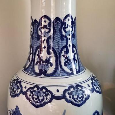 Huge 20th century Chinese Palace Vases