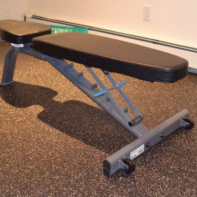 Precor weight bench
