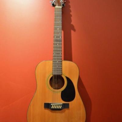 Mitchell 12-string acoustic guitar