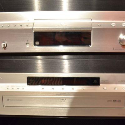Sony CD player and DVD changer