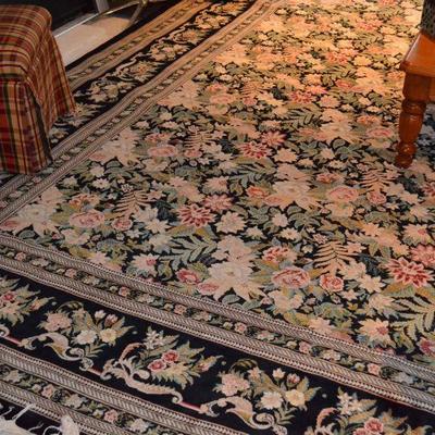 Wool pile rug, approx. 12' X 14'9"