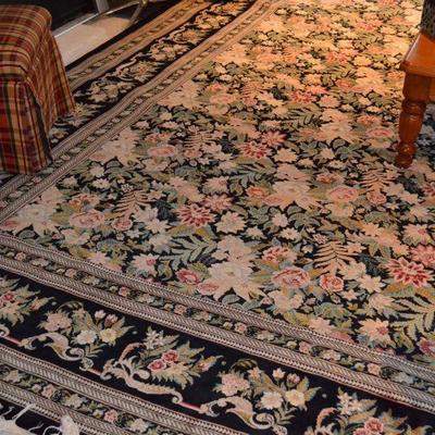 Wool pile rug, approx. 12' X 14'9