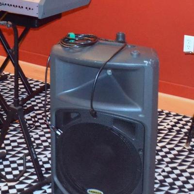 Pair of Samson DB500A speakers