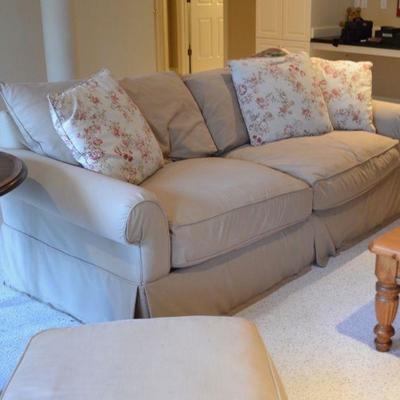 Rowe Furniture slip covered  sofa